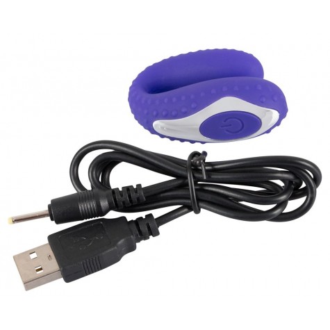 Фиолетовый вибратор для усиления ощущений от оральных ласк Blowjob