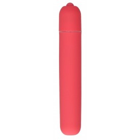 Розовая вибропуля Bullet Vibrator Extra Long - 10,5 см.